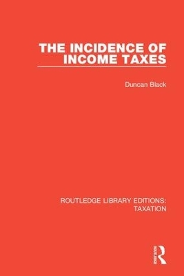 The Incidence of Income Taxes - Duncan Black