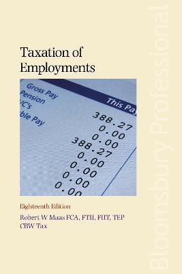 Taxation of Employments - Robert Maas