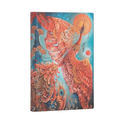 Firebird (Birds of Happiness) Mini Lined Journal -  Paperblanks