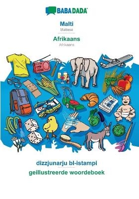 BABADADA, Malti - Afrikaans, dizzjunarju bl-istampi - geillustreerde woordeboek -  Babadada GmbH