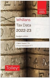 Tolley's Tax Data 2022-23 (Budget edition) - Hayes, Claire; Veerappa, Shilpa