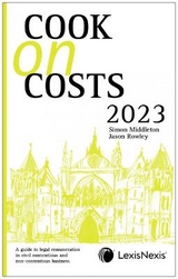 Cook on Costs 2023 - Middleton, Simon; Rowley, Master Jason