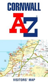 Cornwall A-Z Visitors’ Map - A-Z Maps