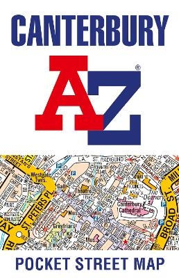 Canterbury A-Z Pocket Street Map -  A-Z Maps