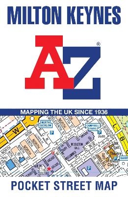 Milton Keynes A-Z Pocket Street Map -  A-Z Maps