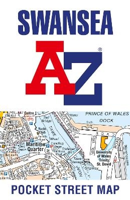 Swansea A-Z Pocket Street Map -  A-Z Maps