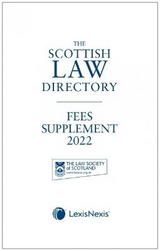 The Scottish Law Directory: The White Book Fees Supplement 2022 - 