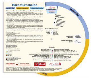 Rezepturscheibe - Susanne Ulmer; Stefanie Melhorn