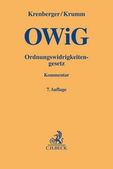 Ordnungswidrigkeitengesetz - Joachim Bohnert, Benjamin Krenberger, Carsten Krumm