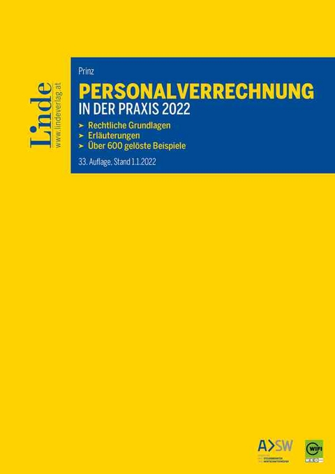 Personalverrechnung in der Praxis 2022 - Irina Prinz