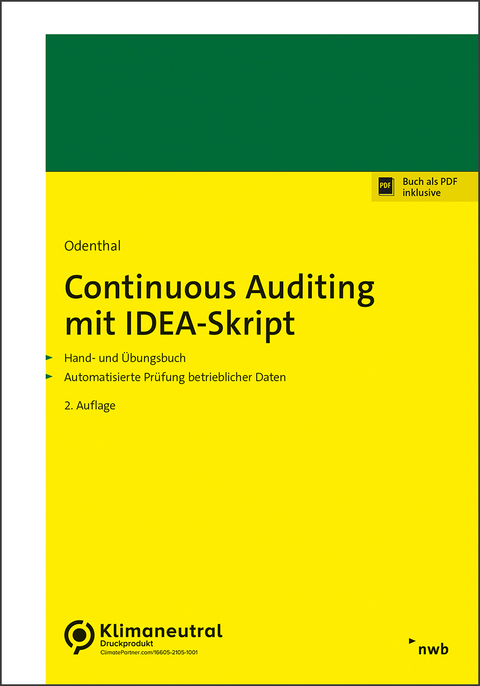 Continuous Auditing mit IDEA-Skript - Roger Odenthal