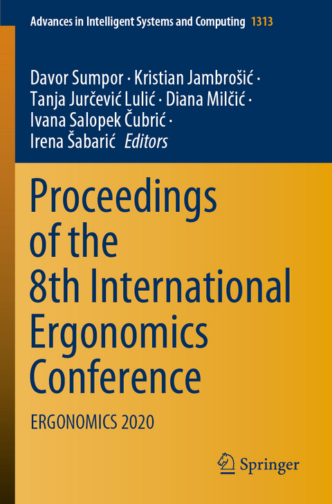 Proceedings of the 8th International Ergonomics Conference - 