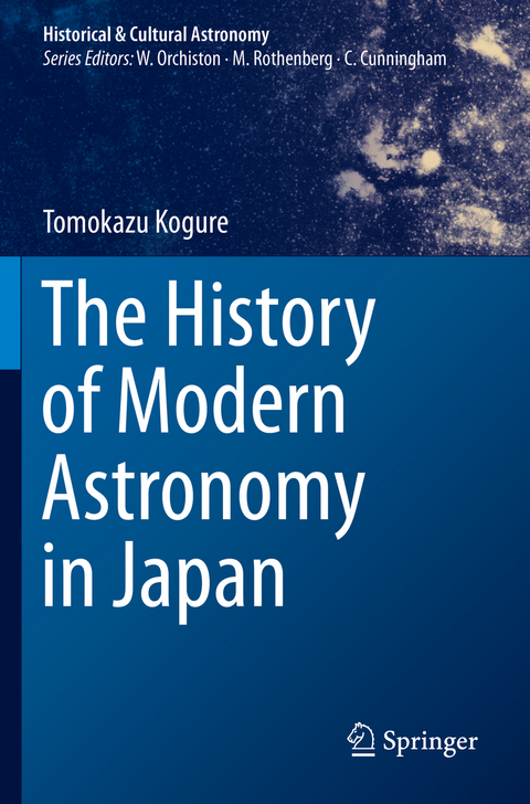 The History of Modern Astronomy in Japan - Tomokazu Kogure