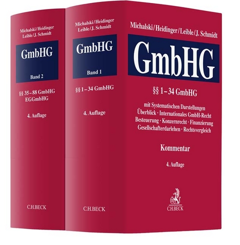 §§ 35-88 GmbHG, EGGmbHG - 