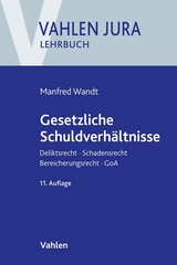 Gesetzliche Schuldverhältnisse - Manfred Wandt, Günter Schwarz