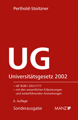 Universitätsgesetz 2002 - Bettina Perthold-Stoitzner