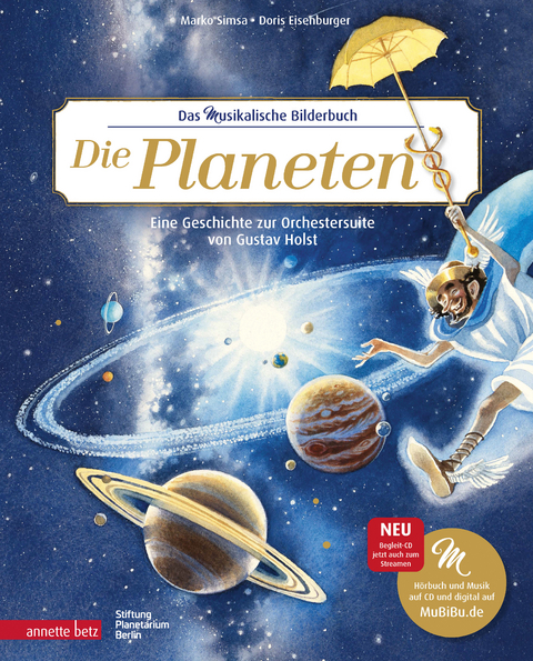 Die Planeten (Das musikalische Bilderbuch mit CD und zum Streamen) - Marko Simsa