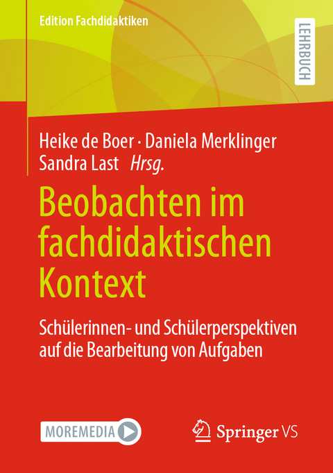 Beobachten im fachdidaktischen Kontext - 