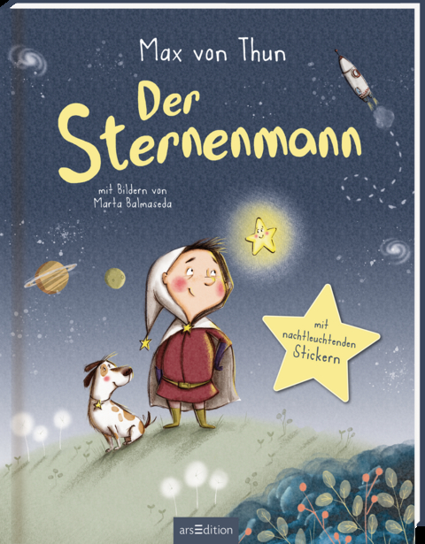 Der Sternenmann – Sonderausgabe mit nachtleuchtenden Stickern - Max von Thun