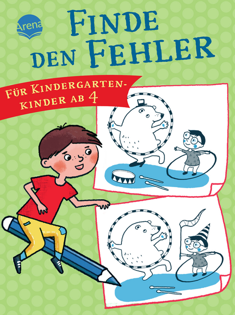 Finde den Fehler. Für Kindergartenkinder ab 4 - Judith Ganter