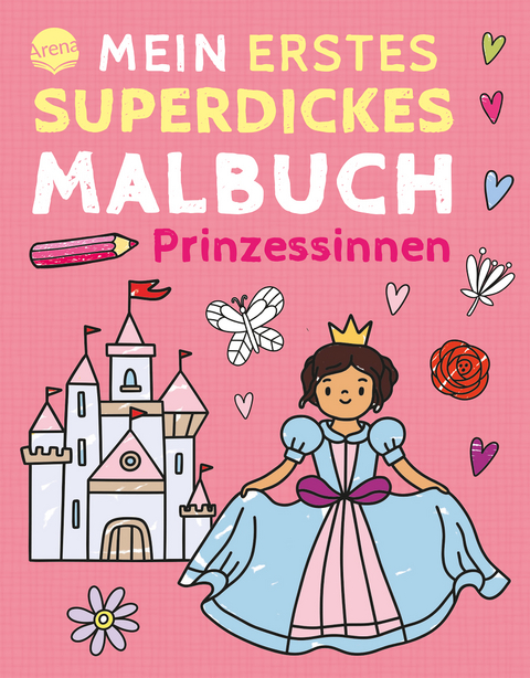 Mein erstes superdickes Malbuch. Prinzessinnen - Tanya Emelyanova