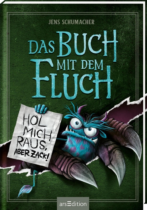 Das Buch mit dem Fluch – Hol mich raus, aber zack! (Das Buch mit dem Fluch 2) - Jens Schumacher