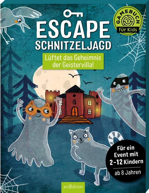 Escape-Schnitzeljagd – Lüftet das Geheimnis der Geistervilla! - Hannah Lang