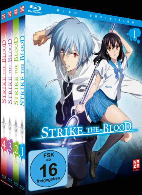 Strike the Blood - Gesamtausgabe - Bundle - Blu-ray Box (4 Blu-rays) - Takao Sano, Hideyo Yamamoto