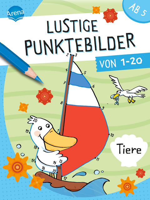 Lustige Punktebilder von 1-20. Tiere - Silke Reimers