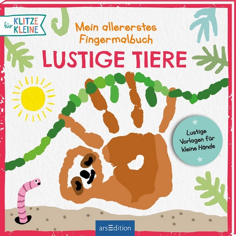 Mein allererstes Fingermalbuch – Lustige Tiere