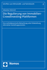 Die Regulierung von Immobilien-Crowdinvesting-Plattformen - Sebastian Helmrich