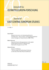 Zeitschrift für Ostmitteleuropa-Forschung (ZfO) 71/1 / Journal of East Central European Studies (JECES) - 