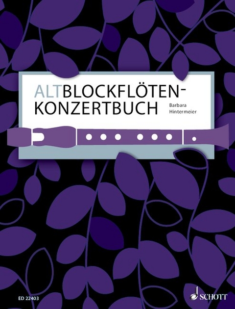 Altblockflöten-Konzertbuch - 