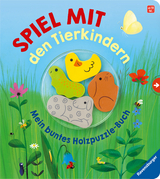 Spiel mit den Tierkindern! Mein buntes Holzpuzzle-Buch - Bernd Penners