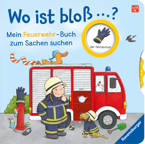 Wo ist bloß...? Mein Feuerwehr-Buch zum Sachen suchen - Kathrin Lena Orso