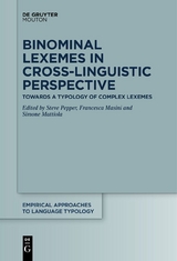 Binominal Lexemes in Cross-Linguistic Perspective - 