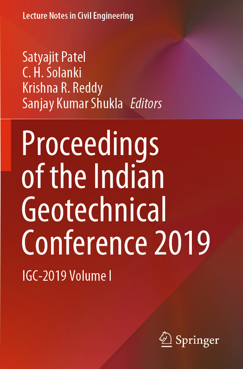 Proceedings of the Indian Geotechnical Conference 2019 - 