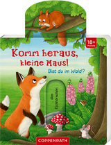 Komm heraus, kleine Maus! Bist du im Wald?