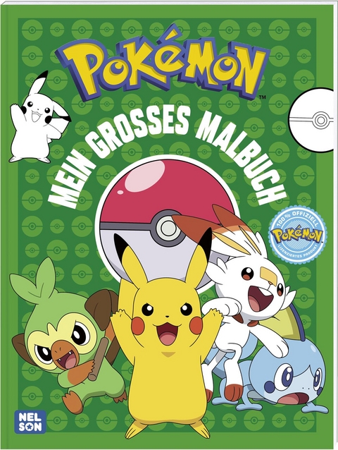 Pokémon Activity-Buch: Mein großes Malbuch