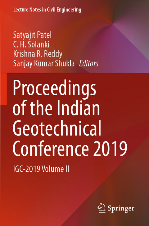 Proceedings of the Indian Geotechnical Conference 2019 - 