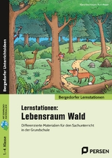 Lernstationen: Lebensraum Wald - Klara Kirschbaum, Ruth Rieper