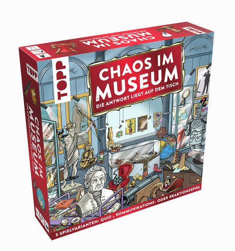 Chaos im Museum - Die Antwort liegt auf dem Tisch. - Karoline Weber, Morten Weber