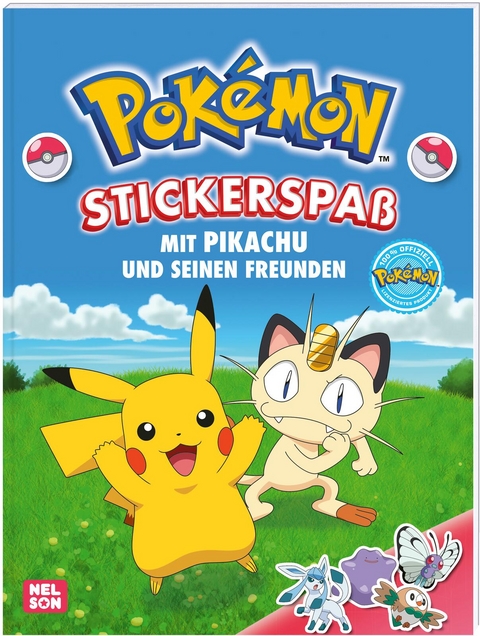 Pokémon Activity-Buch: Stickerspaß mit Pikachu und seinen Freunden