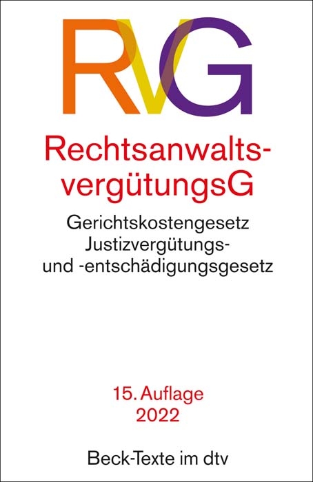 Rechtsanwaltsvergütungsgesetz - 