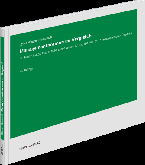 Managementnormen im Vergleich - Sylvia Wegner-Hambloch