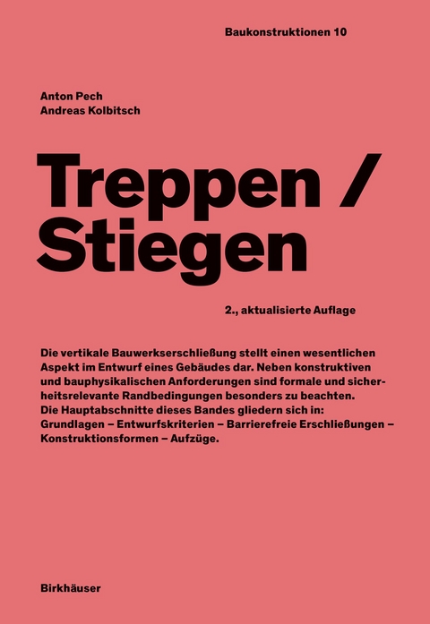 Treppen/Stiegen - Anton Pech, Andreas Kolbitsch