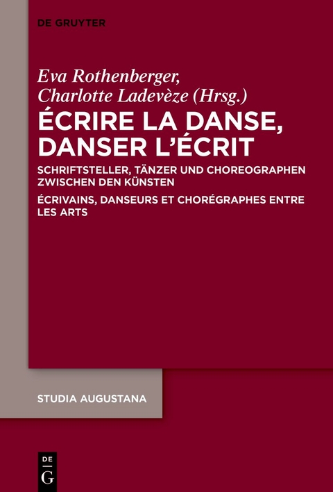 Écrire la danse, danser l’écrit - 