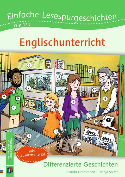 Einfache Lesespurgeschichten für den Englischunterricht - Svenja Sölter, Ricarda Dransmann