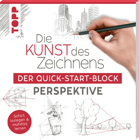 Die Kunst des Zeichnens. Der Quick-Start-Block Perspektive -  Frechverlag