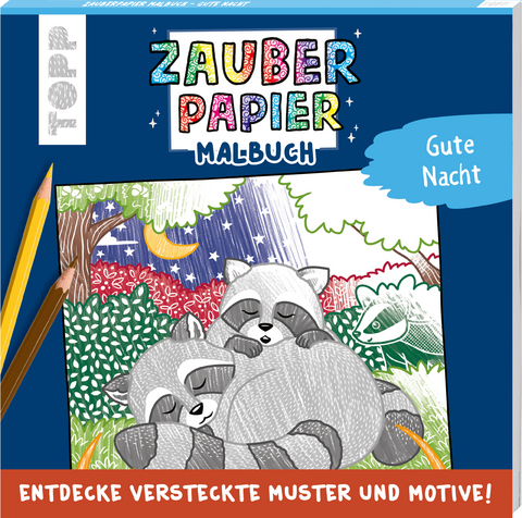 Zauberpapier Malbuch Gute Nacht - Natascha Pitz